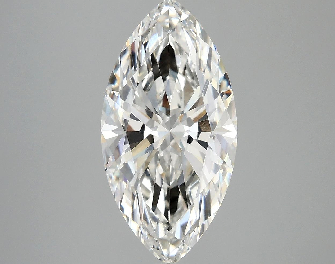 3.03 Carat Marquise Shaped Ideal Cut VVS2 IGI Certified Lab Grown Diamond