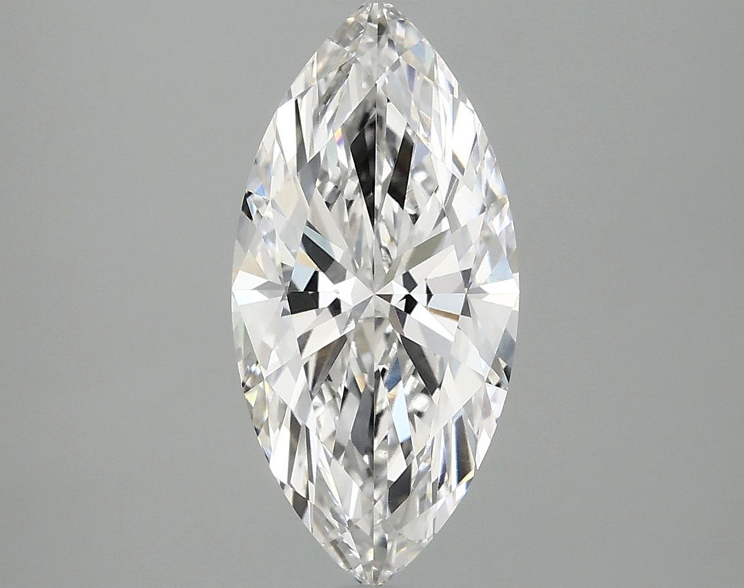 2.04 Carat Marquise Shaped Excellent Cut VVS2 IGI Certified Lab Grown Diamond