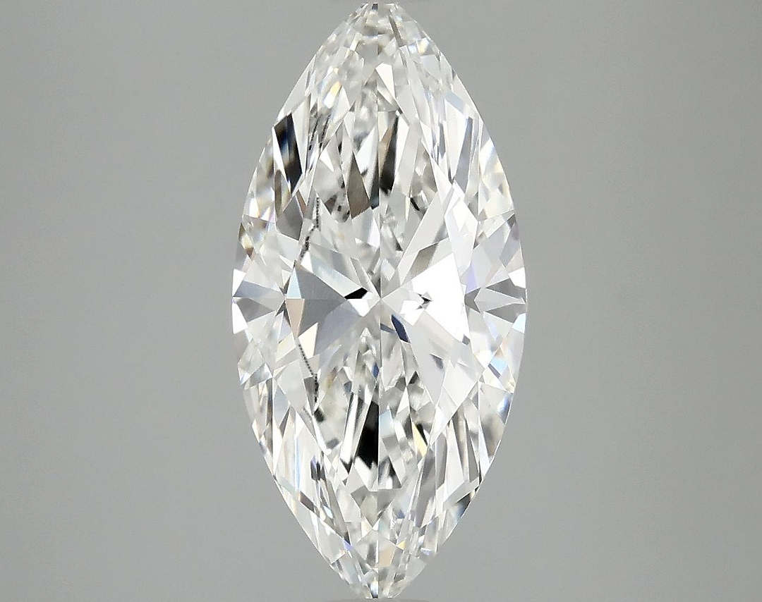 3.03 Carat Marquise Shaped Excellent Cut VVS2 IGI Certified Lab Grown Diamond