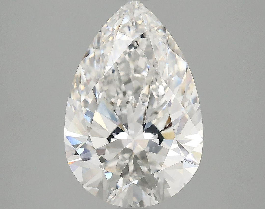 3.06 Carat Pear Shaped Excellent Cut VS2 IGI Certified Lab Grown Diamond