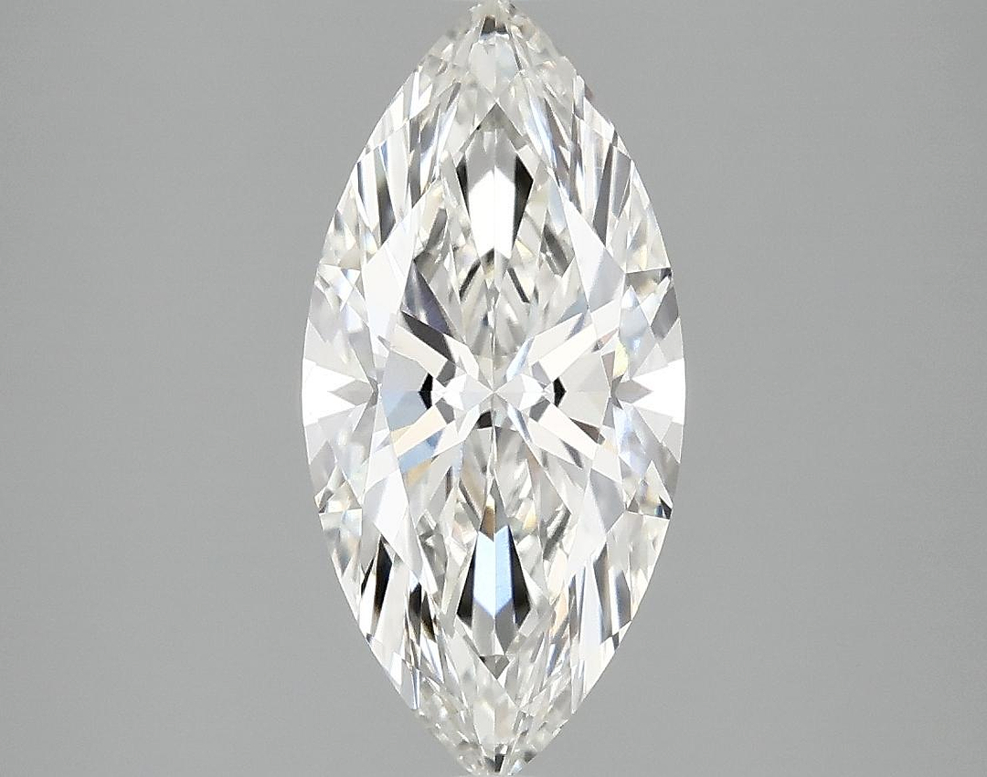 2.08 Carat Marquise Shaped Excellent Cut VVS2 IGI Certified Lab Grown Diamond