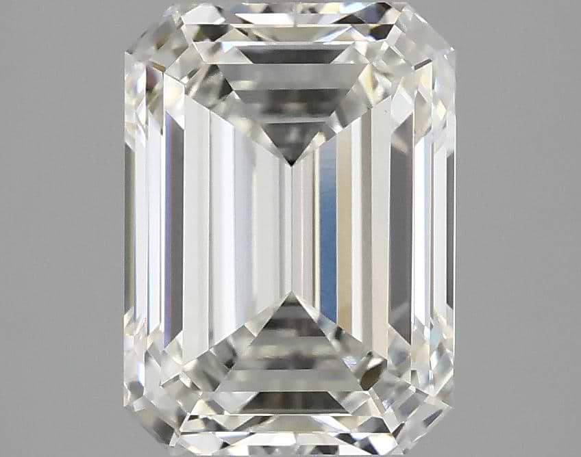 3.23 Carat Emerald Shaped Excellent Cut VS1 IGI Certified Lab Grown Diamond
