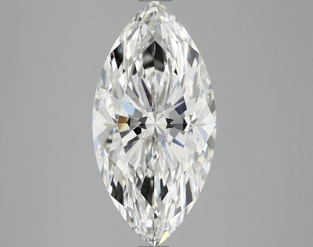 3.06 Carat Marquise Shaped Ideal Cut VVS2 IGI Certified Lab Grown Diamond