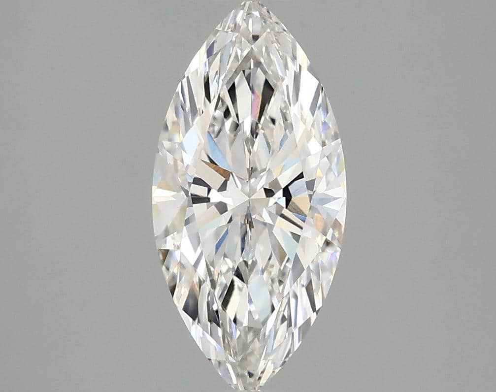1.5 Carat Marquise Shaped Excellent Cut VVS2 IGI Certified Lab Grown Diamond