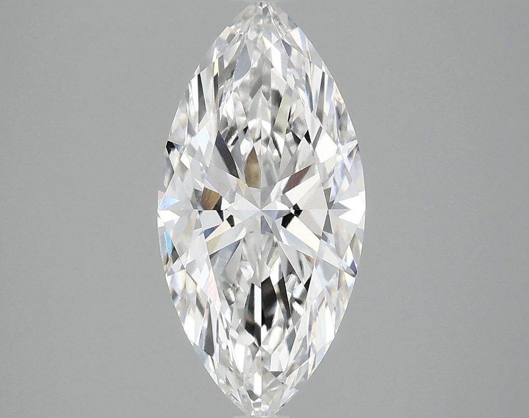 2.06 Carat Marquise Shaped Excellent Cut VVS2 IGI Certified Lab Grown Diamond