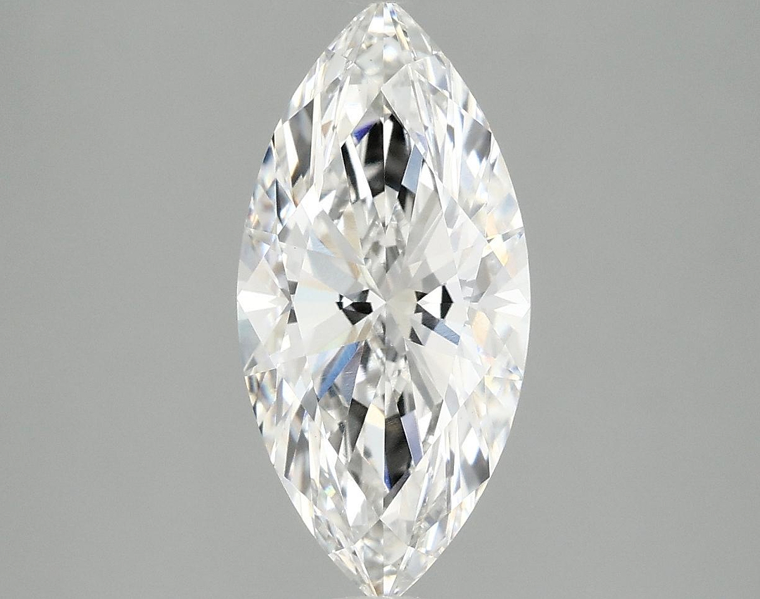 2.07 Carat Marquise Shaped Excellent Cut VVS2 IGI Certified Lab Grown Diamond