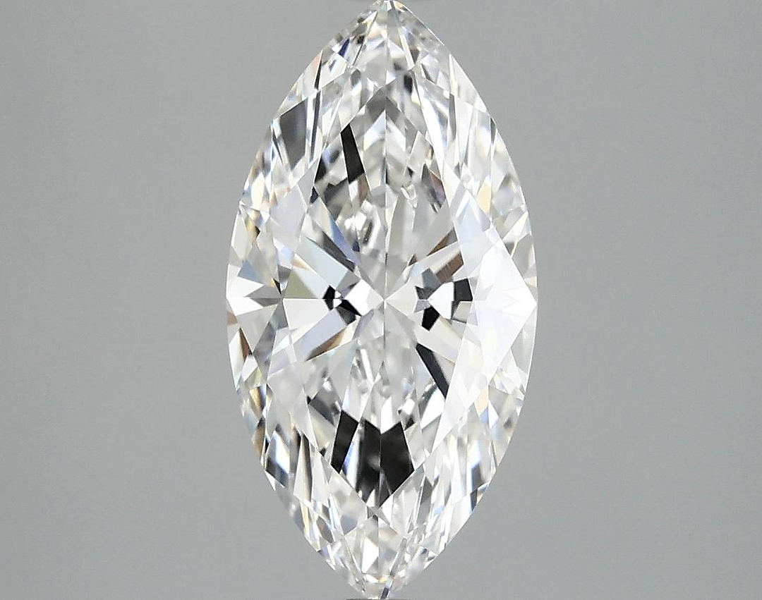 2.07 Carat Marquise Shaped Ideal Cut VVS2 IGI Certified Lab Grown Diamond