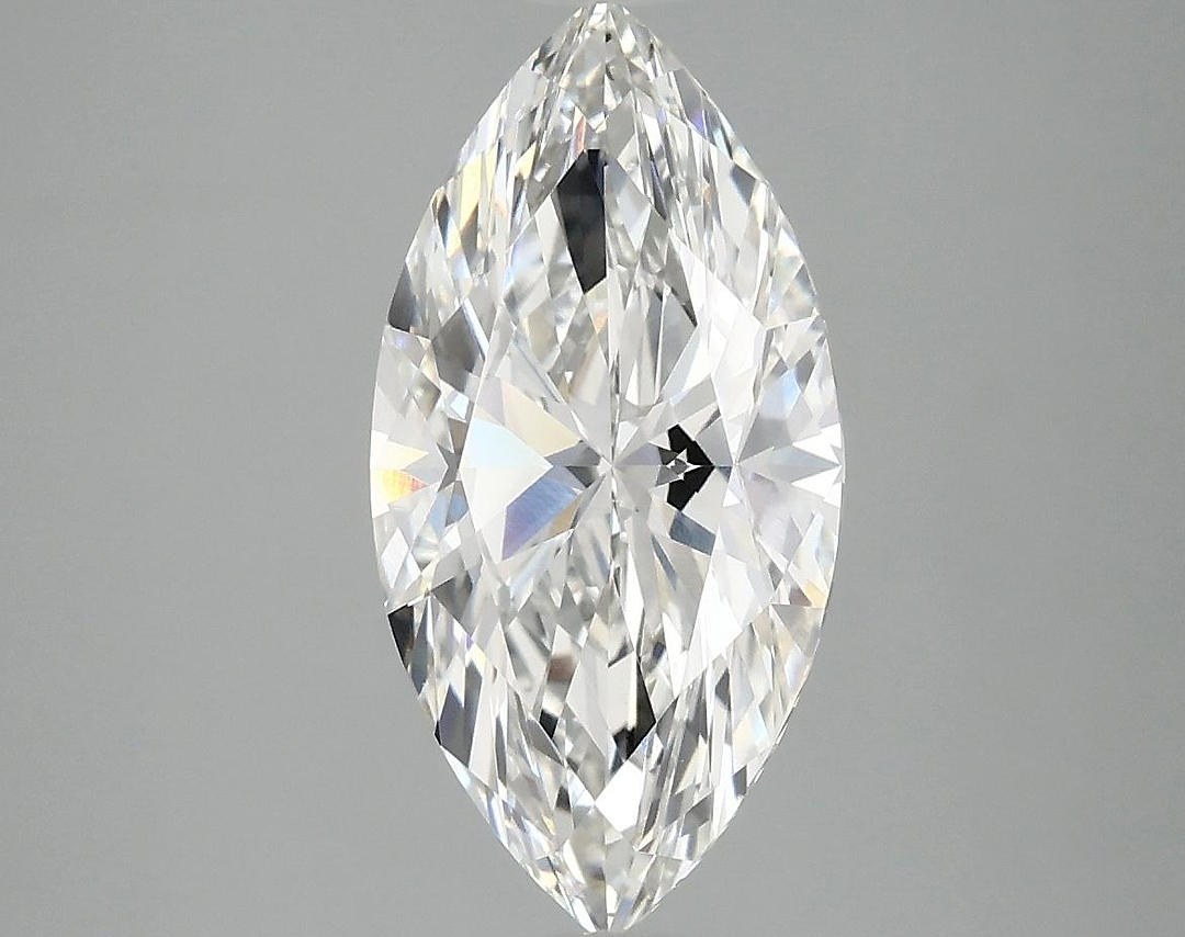2.51 Carat Marquise Shaped Ideal Cut VVS2 IGI Certified Lab Grown Diamond
