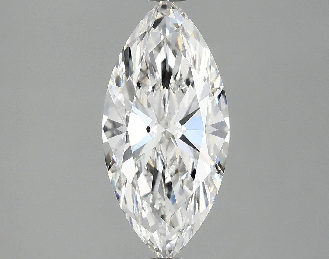 1.98 Carat Marquise Shaped Excellent Cut VVS2 IGI Certified Lab Grown Diamond