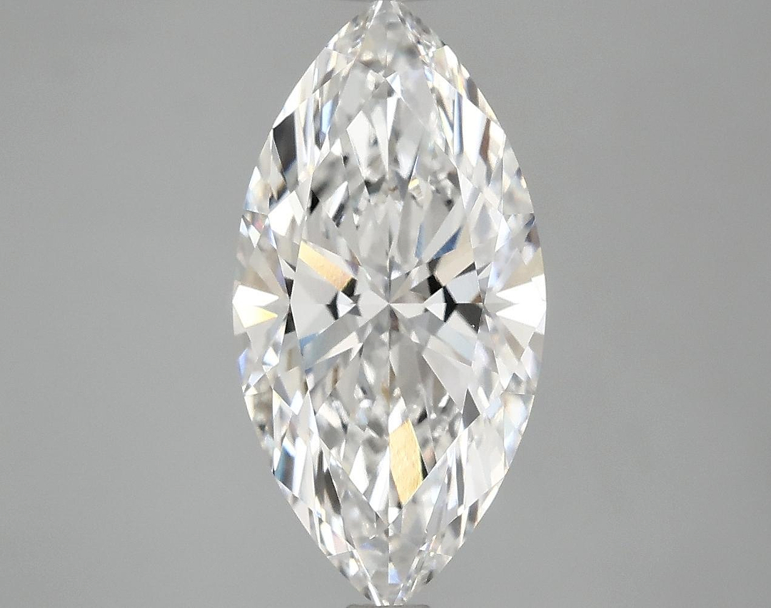 3.09 Carat Marquise Shaped Ideal Cut VVS2 IGI Certified Lab Grown Diamond
