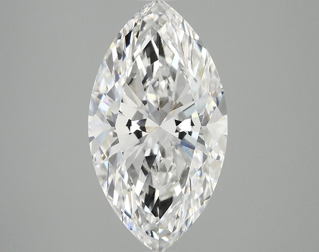 3.1 Carat Marquise Shaped Excellent Cut VVS2 IGI Certified Lab Grown Diamond
