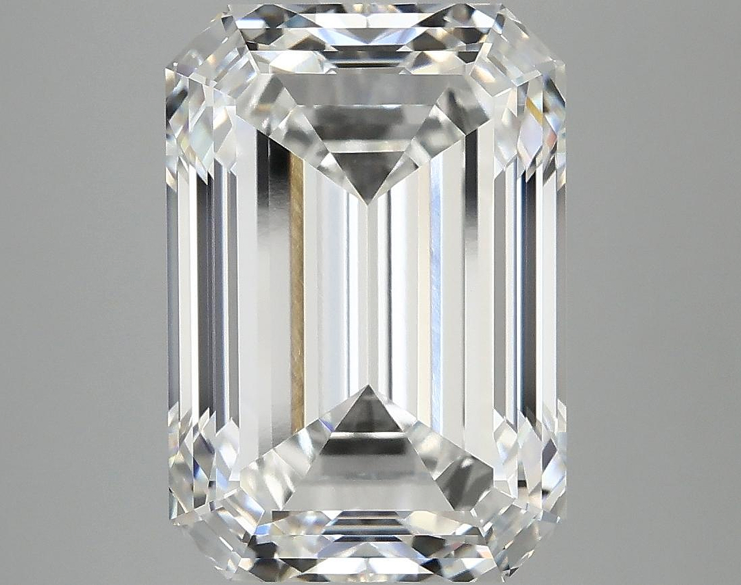 6.89 Carat Emerald Shaped Ideal Cut VVS2 IGI Certified Lab Grown Diamond