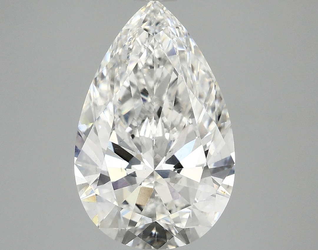 4.01 Carat Pear Shaped Ideal Cut VS2 IGI Certified Lab Grown Diamond