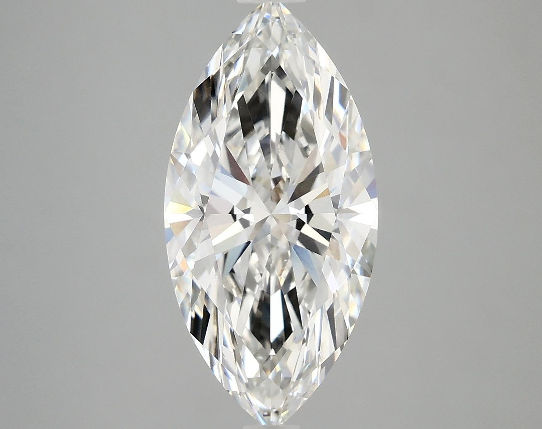 3.01 Carat Marquise Shaped Ideal Cut VVS2 IGI Certified Lab Grown Diamond