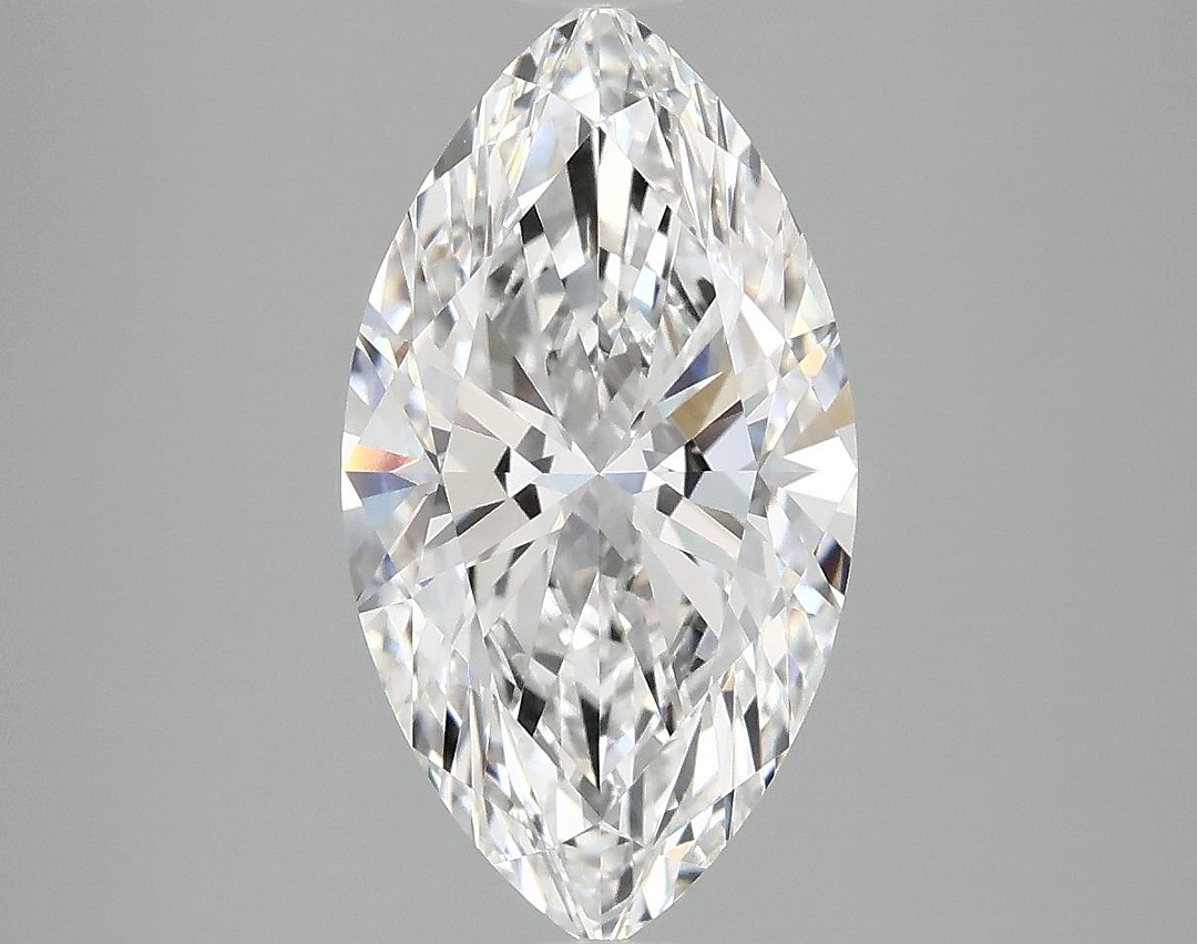 3.08 Carat Marquise Shaped Excellent Cut VVS2 IGI Certified Lab Grown Diamond