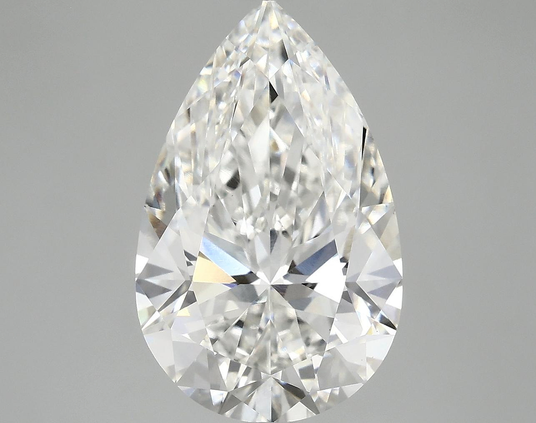 5.06 Carat Pear Shaped Ideal Cut VS1 IGI Certified Lab Grown Diamond