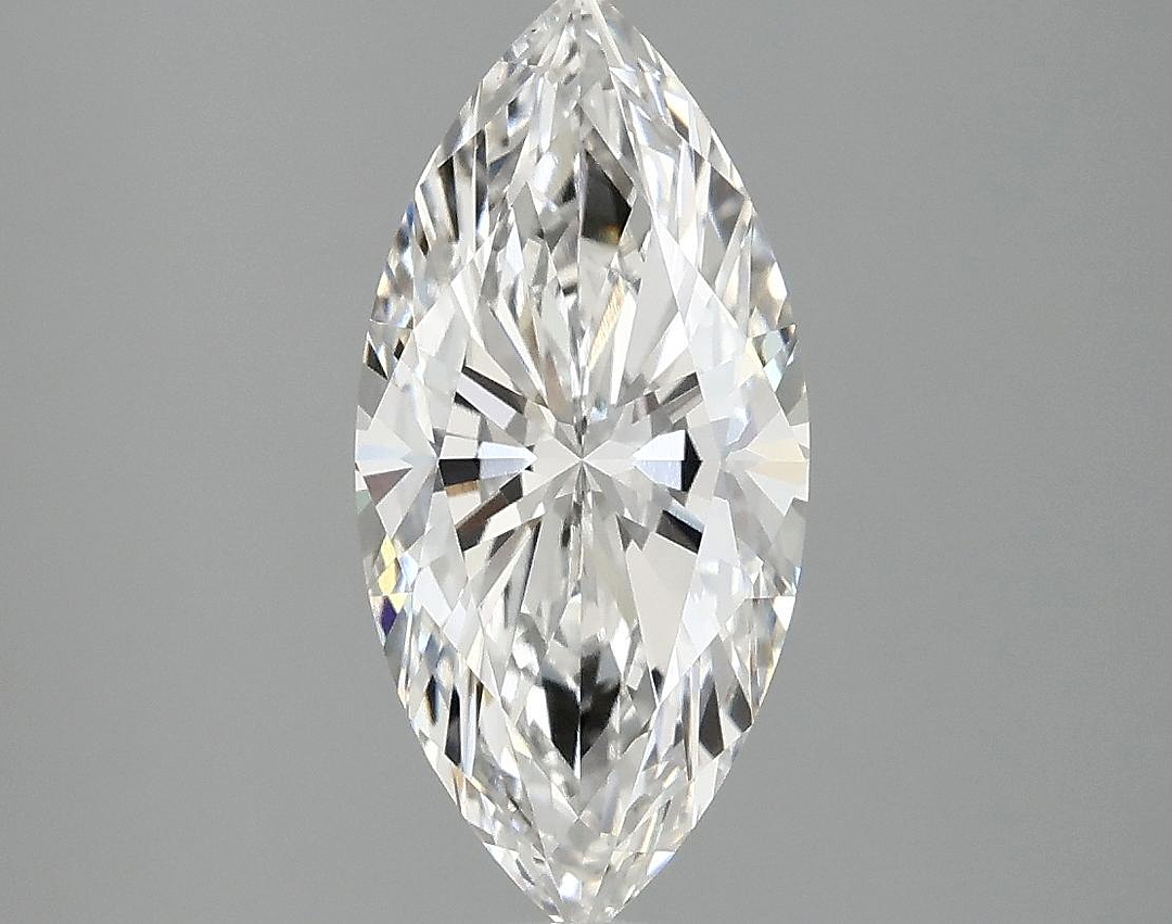 2.09 Carat Marquise Shaped Excellent Cut VVS2 IGI Certified Lab Grown Diamond