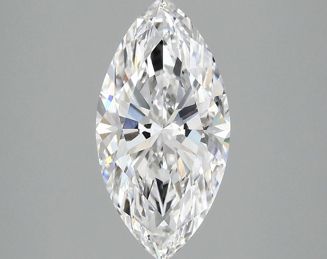 2.04 Carat Marquise Shaped Ideal Cut VVS2 IGI Certified Lab Grown Diamond