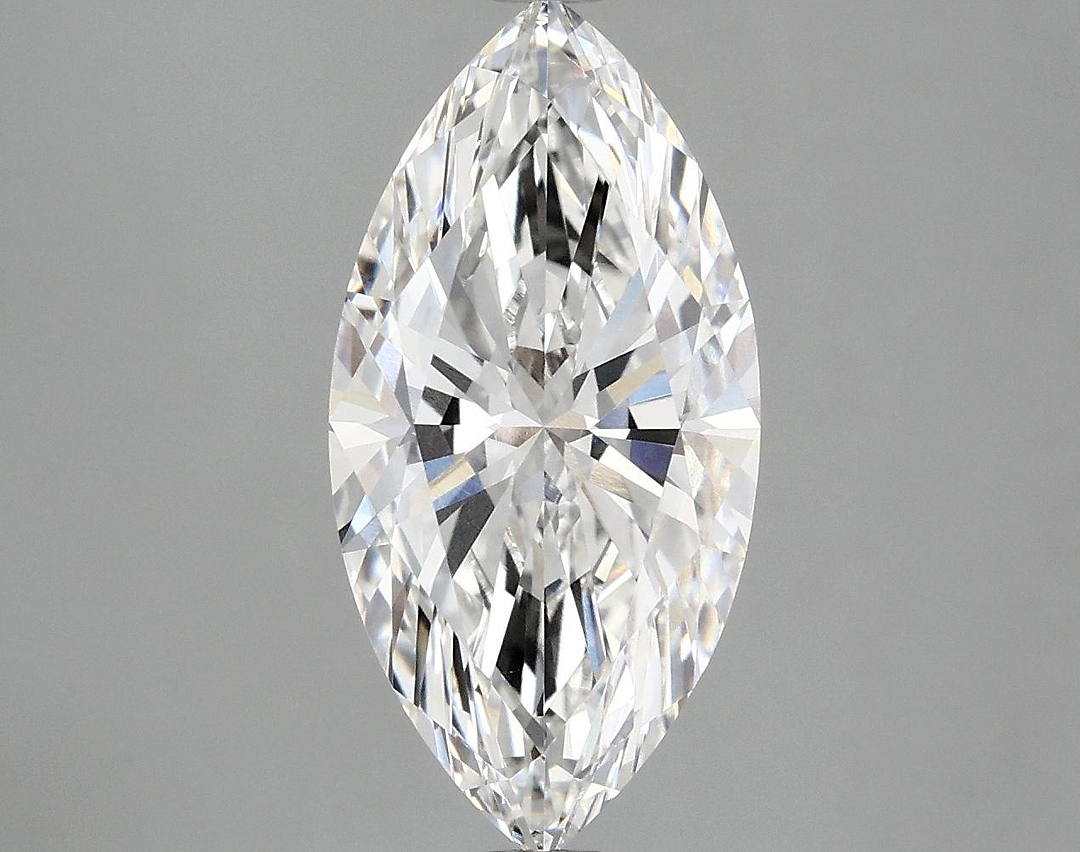 3.08 Carat Marquise Shaped Ideal Cut VVS1 IGI Certified Lab Grown Diamond