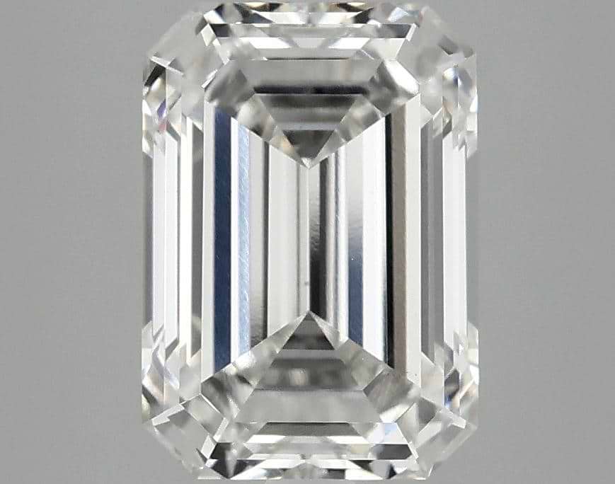 3.2 Carat Emerald Shaped Ideal Cut VS1 IGI Certified Lab Grown Diamond