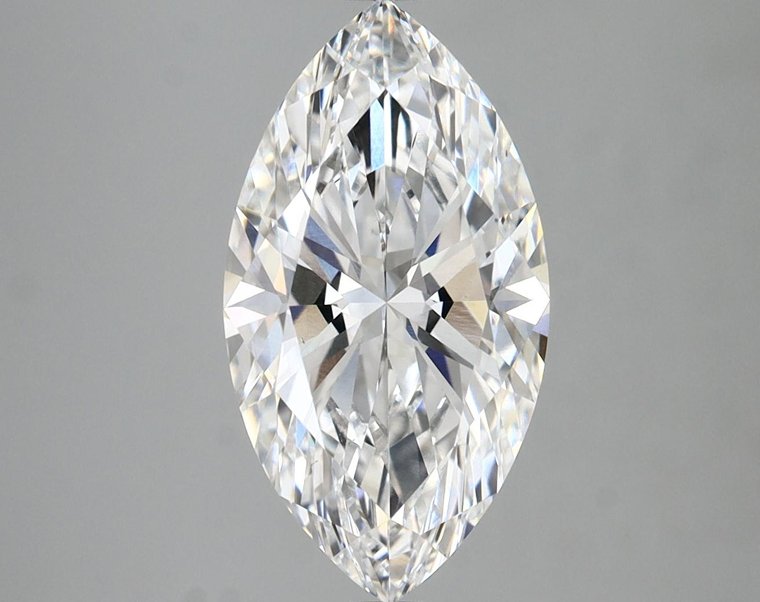 3.07 Carat Marquise Shaped Excellent Cut VS1 IGI Certified Lab Grown Diamond