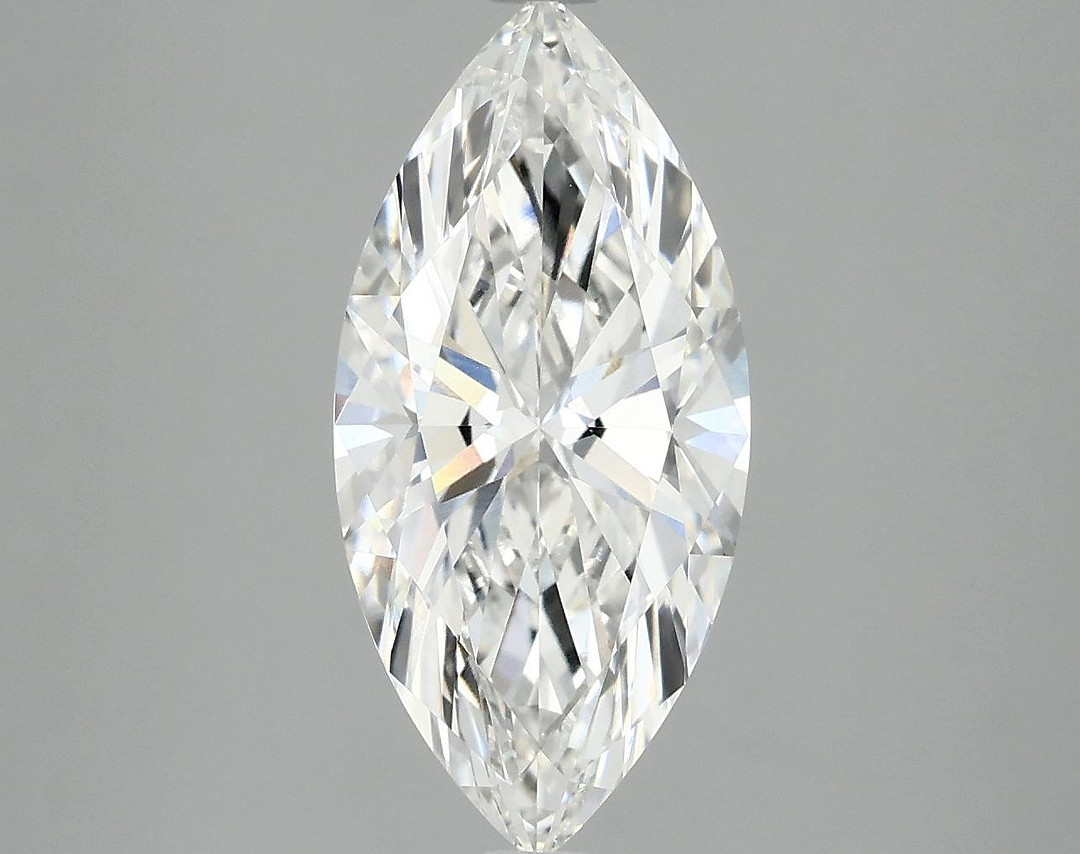 2.58 Carat Marquise Shaped Excellent Cut VVS2 IGI Certified Lab Grown Diamond