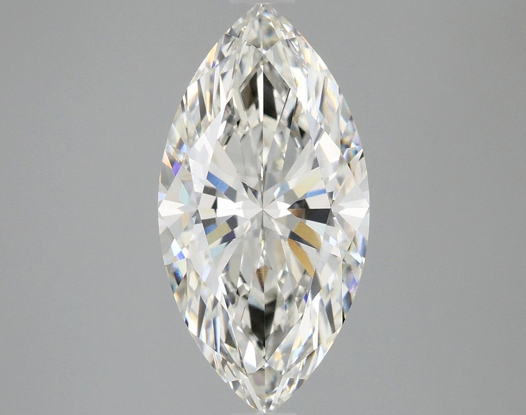 2.97 Carat Marquise Shaped Ideal Cut VVS2 IGI Certified Lab Grown Diamond