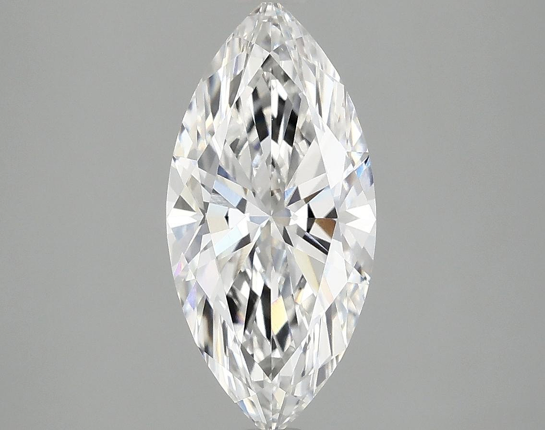 2.02 Carat Marquise Shaped Excellent Cut VVS2 IGI Certified Lab Grown Diamond