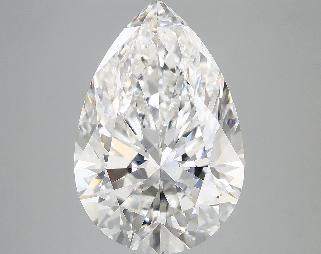 7.59 Carat Pear Shaped Excellent Cut VS1 IGI Certified Lab Grown Diamond