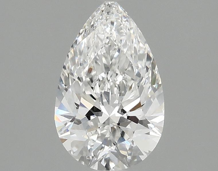 1.08 Carat Pear Shaped Ideal Cut VVS2 IGI Certified Lab Grown Diamond