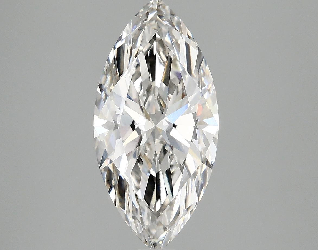 2.35 Carat Marquise Shaped Ideal Cut VS1 IGI Certified Lab Grown Diamond