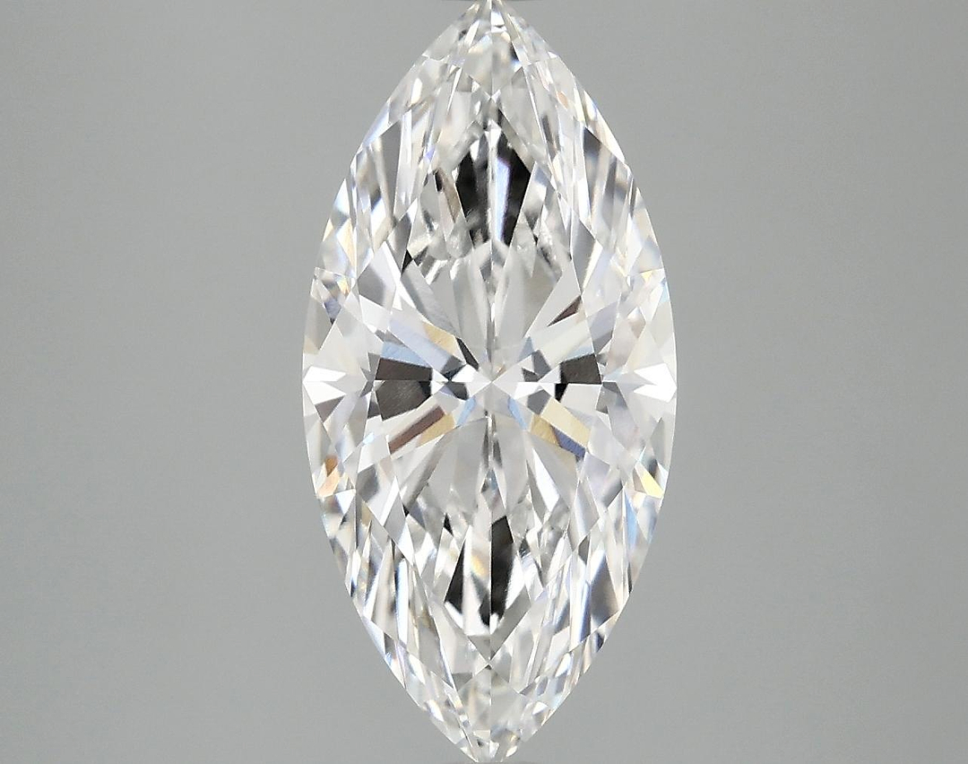 3.06 Carat Marquise Shaped Excellent Cut VVS2 IGI Certified Lab Grown Diamond