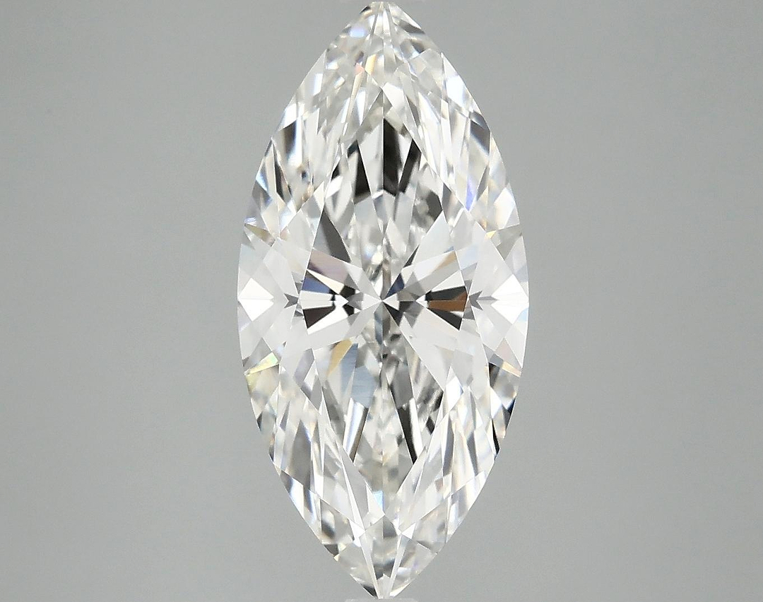 3.52 Carat Marquise Shaped Excellent Cut VVS2 IGI Certified Lab Grown Diamond