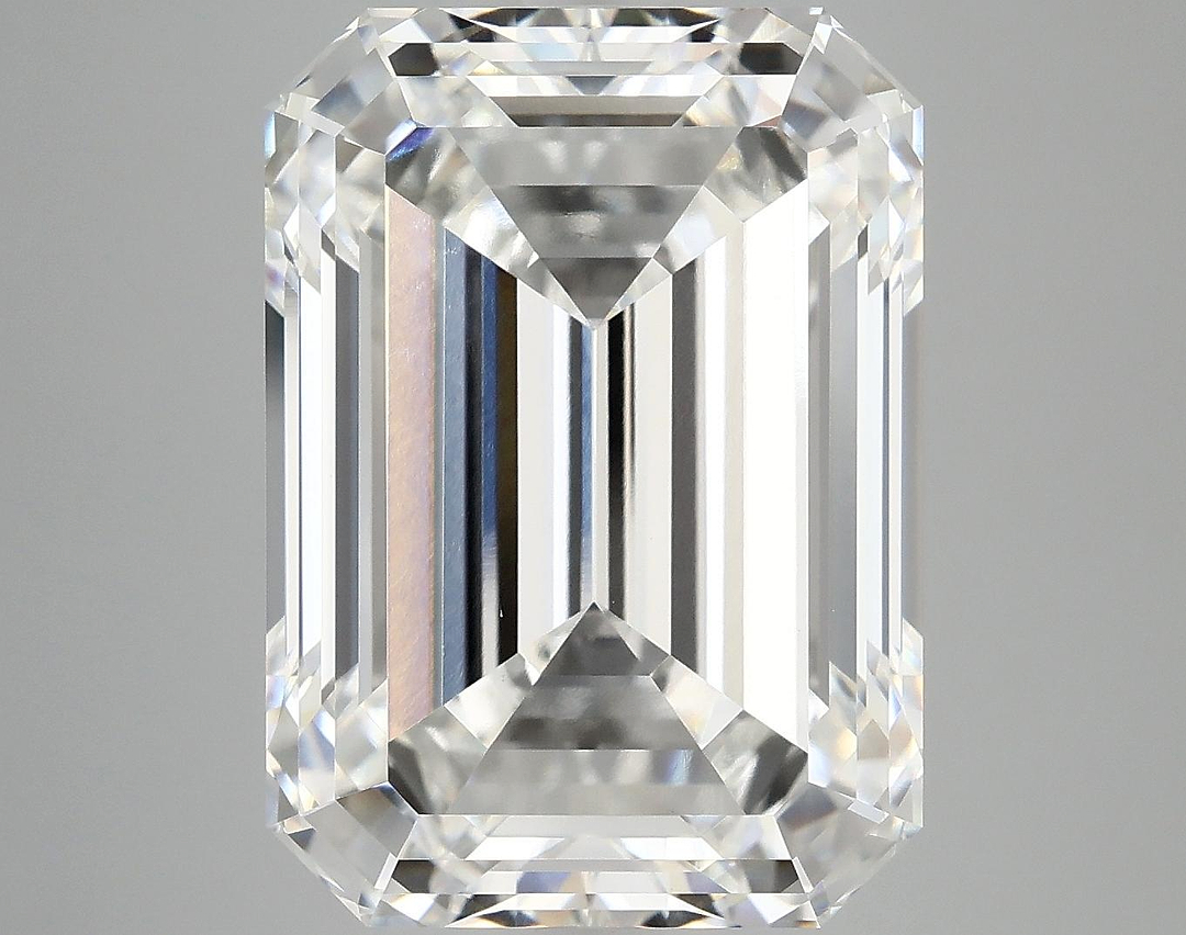12.73 Carat Emerald Shaped Excellent Cut VVS2 IGI Certified Lab Grown Diamond