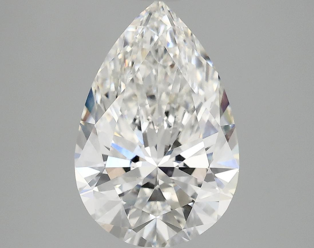 3.08 Carat Pear Shaped Excellent Cut VS1 IGI Certified Lab Grown Diamond