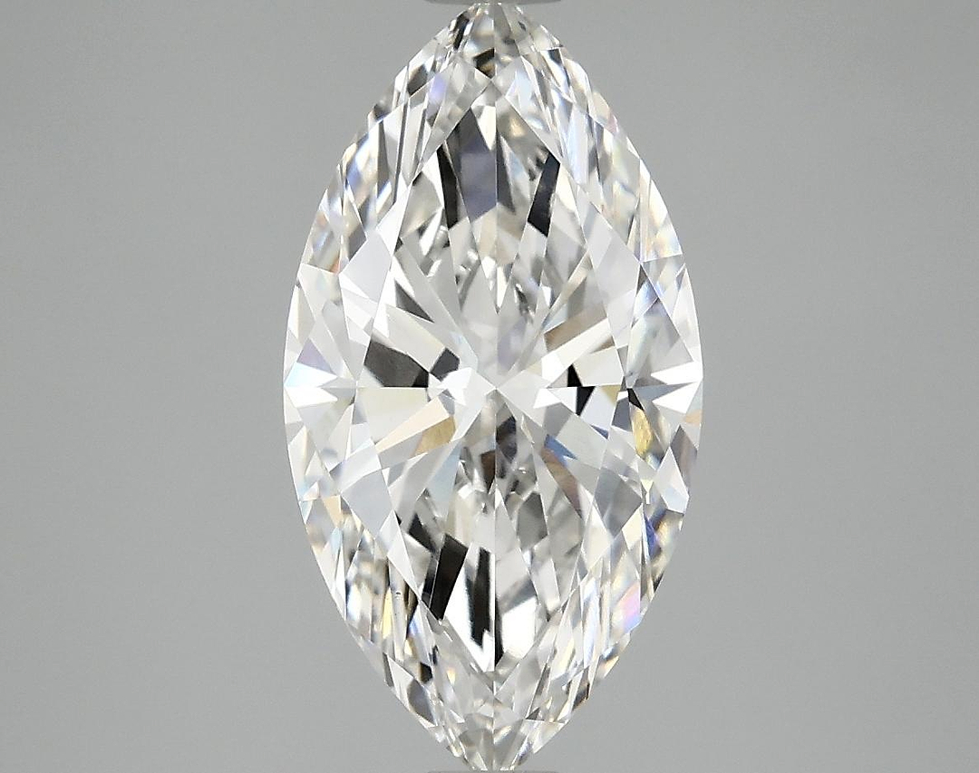 3.02 Carat Marquise Shaped Excellent Cut VS1 IGI Certified Lab Grown Diamond