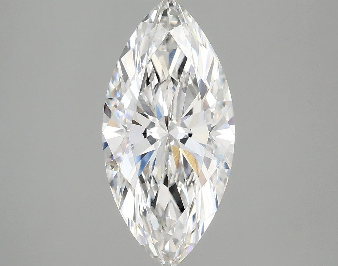 2.01 Carat Marquise Shaped Excellent Cut VVS2 IGI Certified Lab Grown Diamond