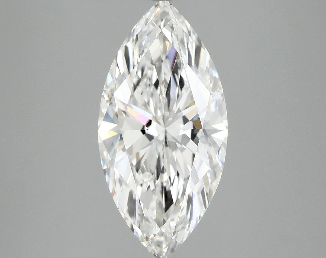 3.02 Carat Marquise Shaped Ideal Cut VVS2 IGI Certified Lab Grown Diamond