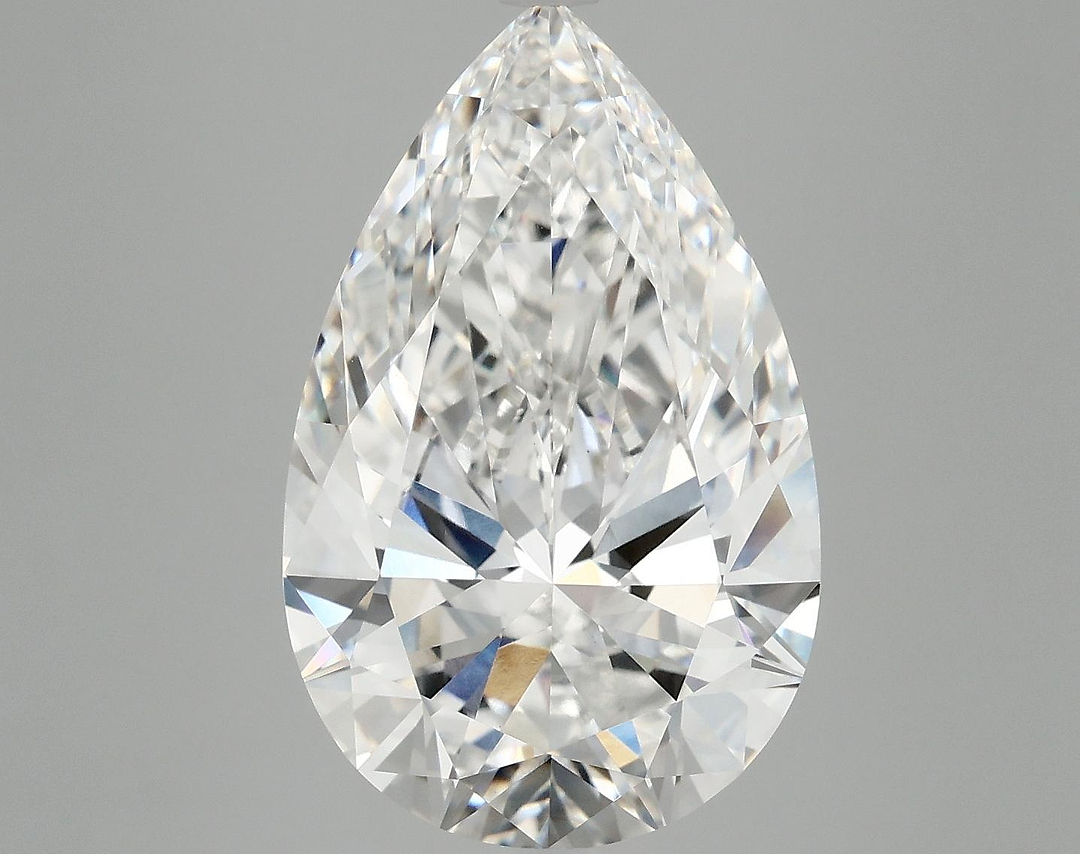 7.01 Carat Pear Shaped Ideal Cut VVS2 IGI Certified Lab Grown Diamond