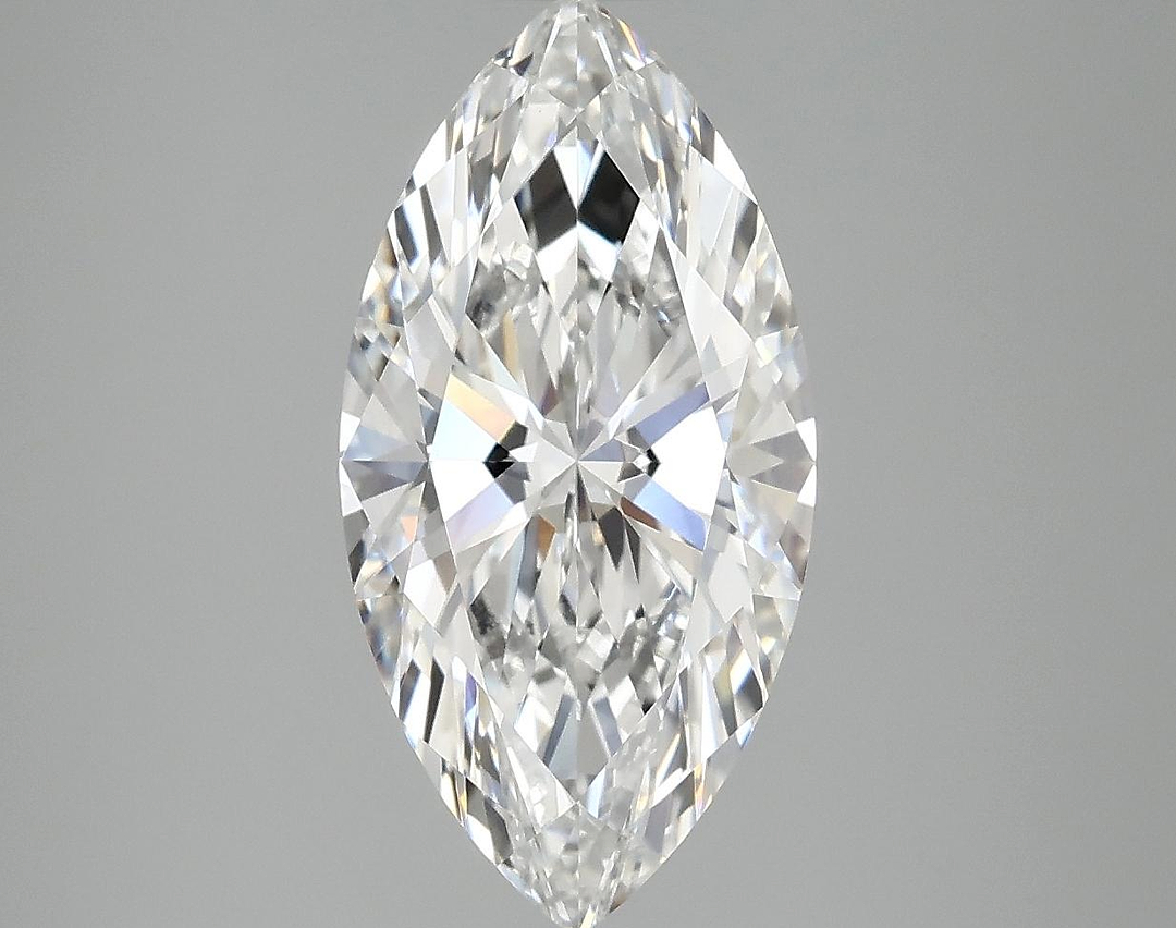 3.0 Carat Marquise Shaped Ideal Cut VVS2 IGI Certified Lab Grown Diamond