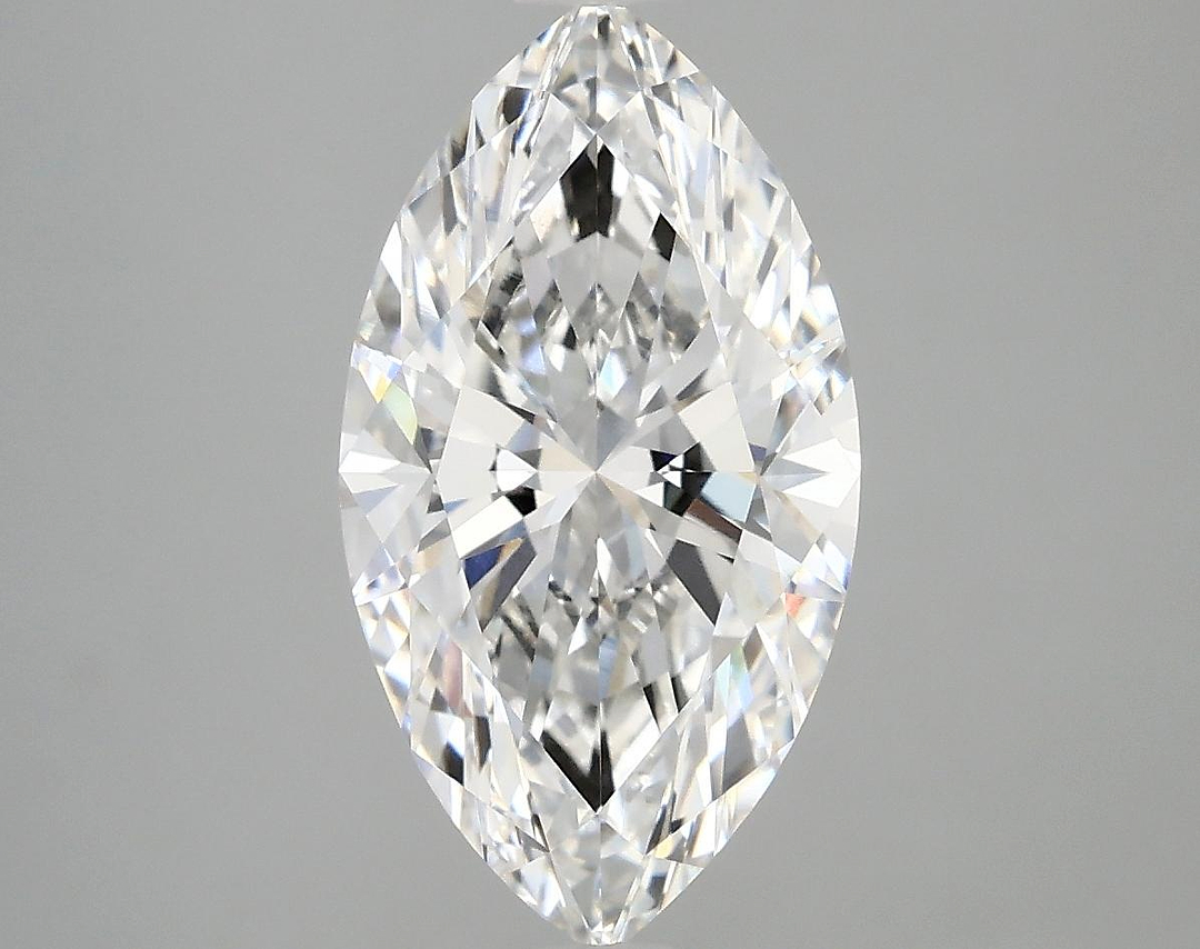 2.98 Carat Marquise Shaped Excellent Cut VVS2 IGI Certified Lab Grown Diamond