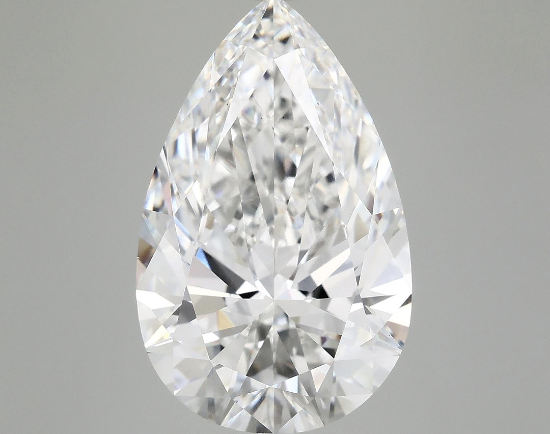 7.78 Carat Pear Shaped Ideal Cut VS1 IGI Certified Lab Grown Diamond