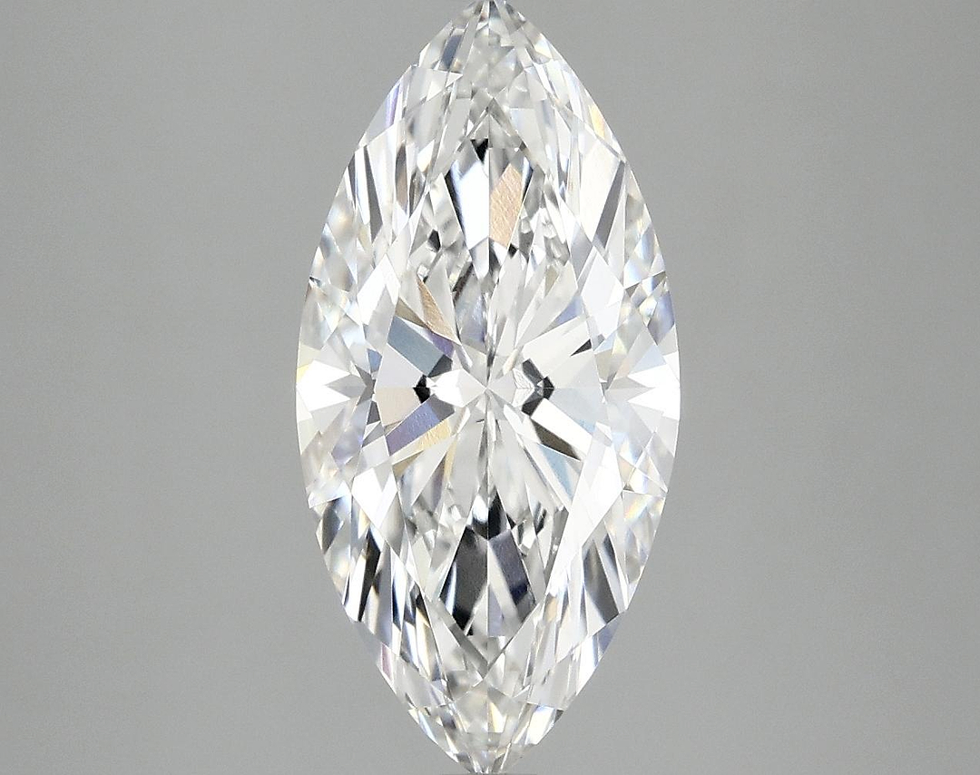 2.78 Carat Marquise Shaped Excellent Cut VVS2 IGI Certified Lab Grown Diamond