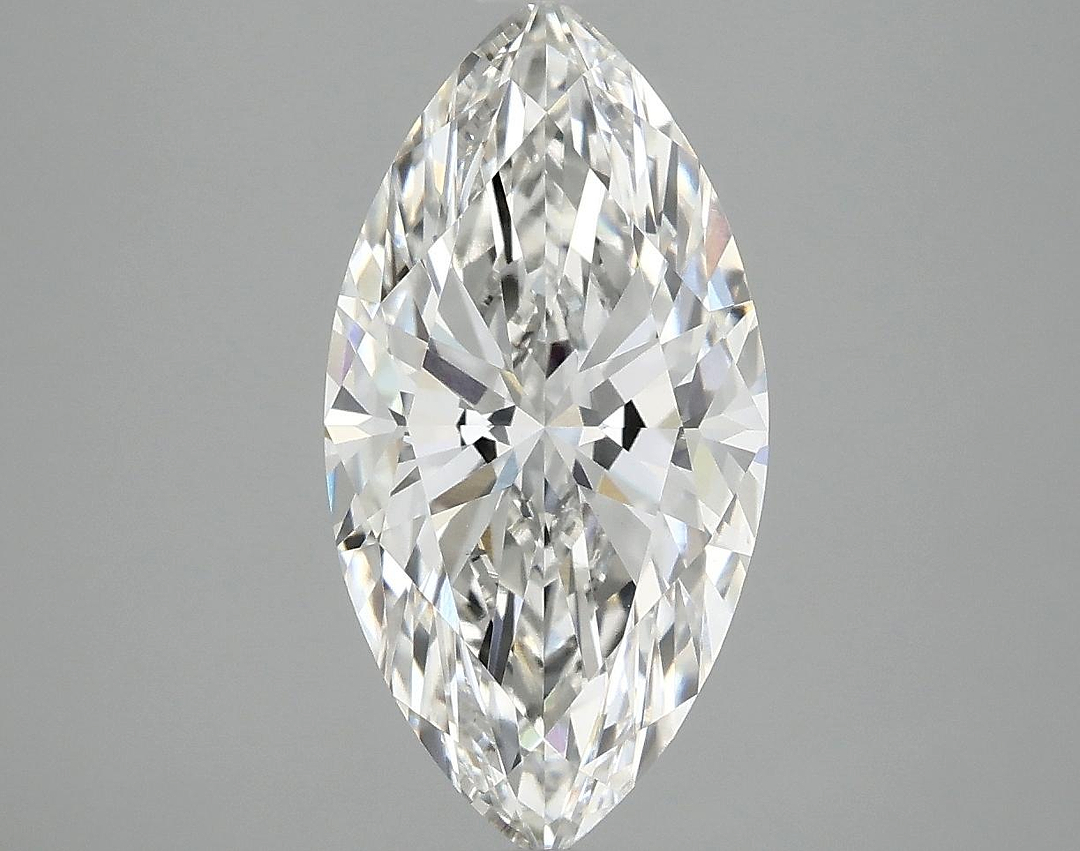 3.08 Carat Marquise Shaped Ideal Cut VVS2 IGI Certified Lab Grown Diamond