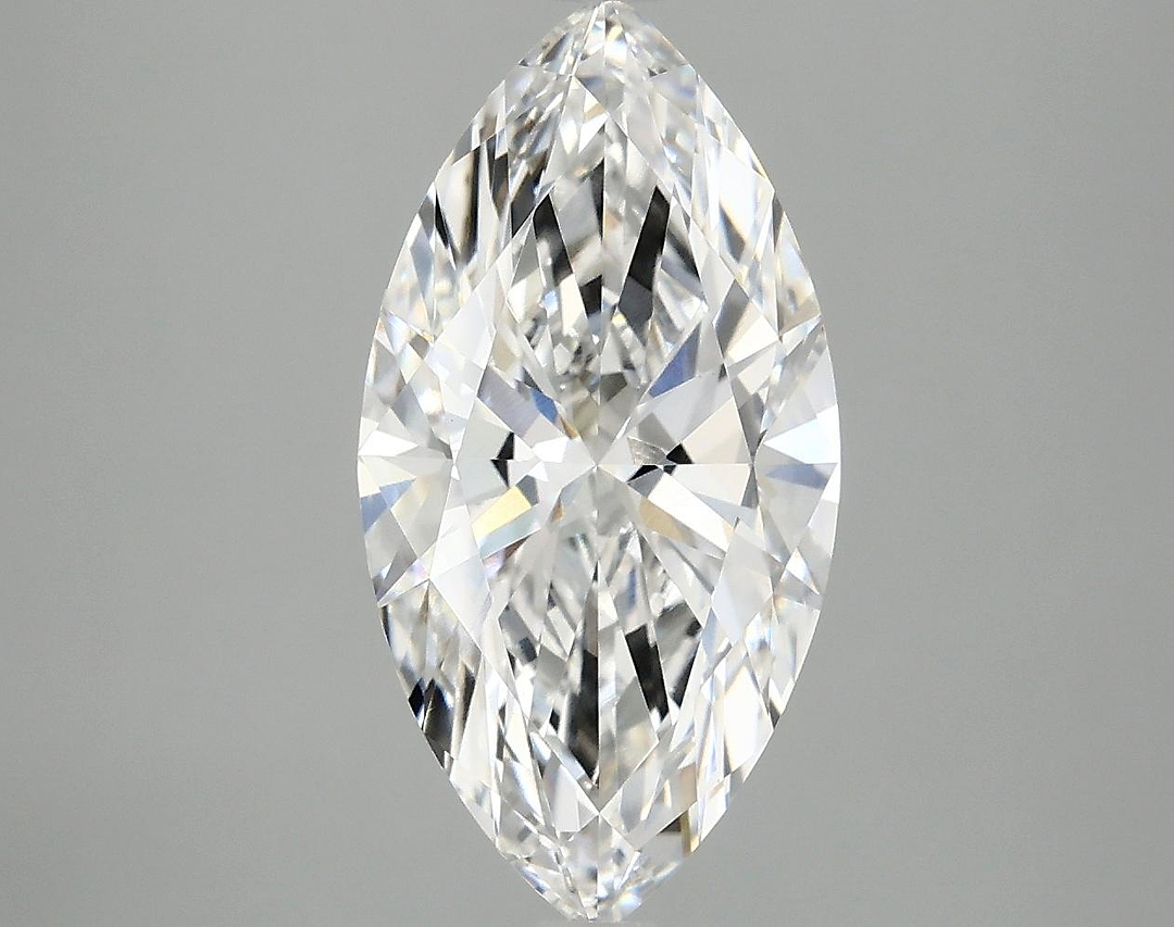 3.04 Carat Marquise Shaped Ideal Cut VVS2 IGI Certified Lab Grown Diamond