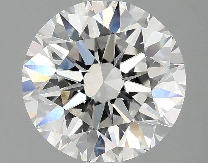 2.03 Carat Round Shaped Excellent Cut VVS2 IGI Certified Lab Grown Diamond
