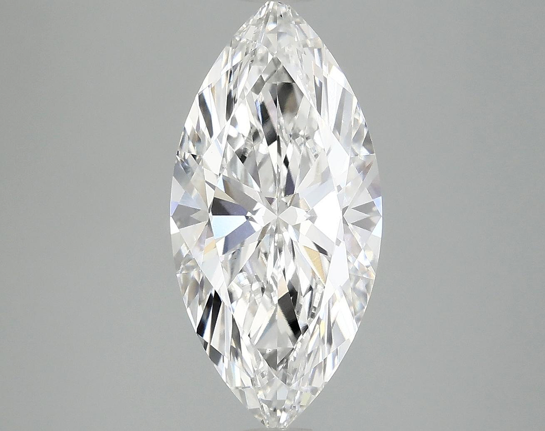 3.0 Carat Marquise Shaped Excellent Cut VVS2 IGI Certified Lab Grown Diamond