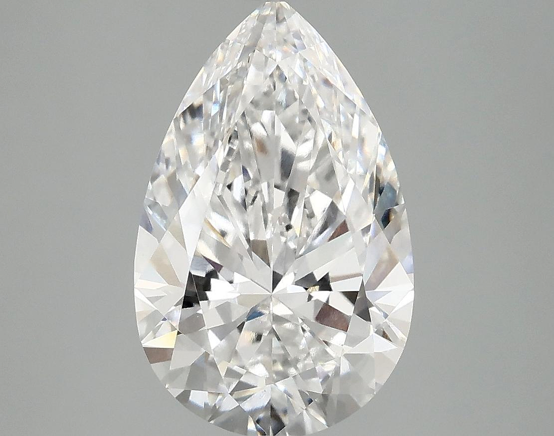 3.08 Carat Pear Shaped Ideal Cut VS1 IGI Certified Lab Grown Diamond