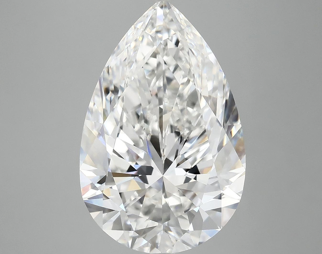 6.5 Carat Pear Shaped Excellent Cut VS1 IGI Certified Lab Grown Diamond