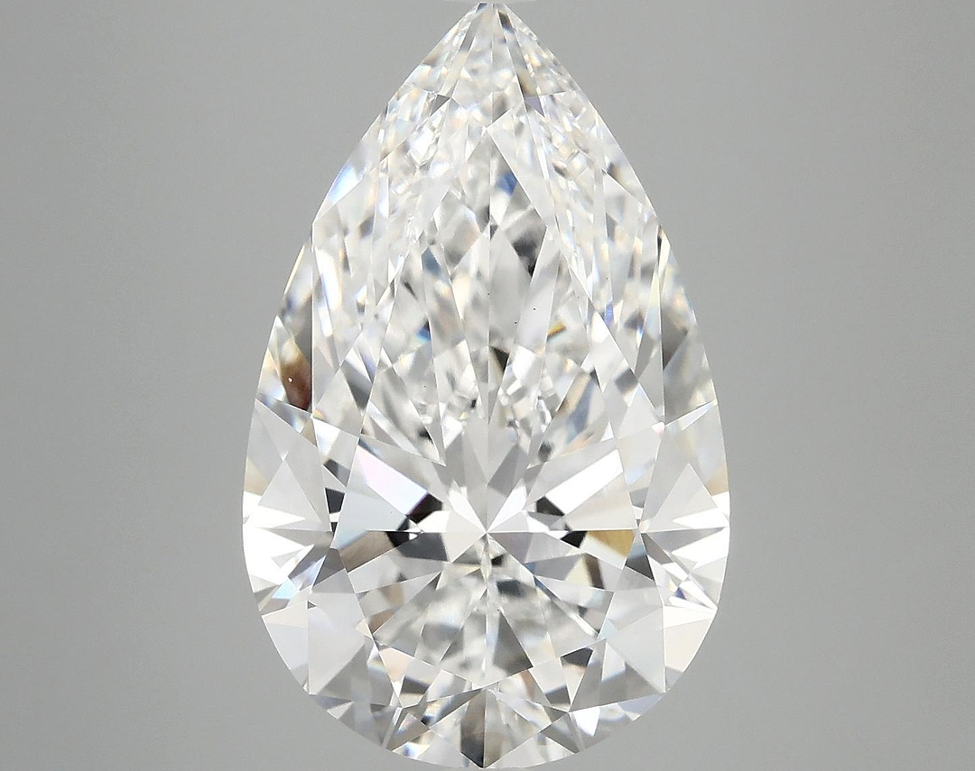 7.17 Carat Pear Shaped Ideal Cut VS1 IGI Certified Lab Grown Diamond